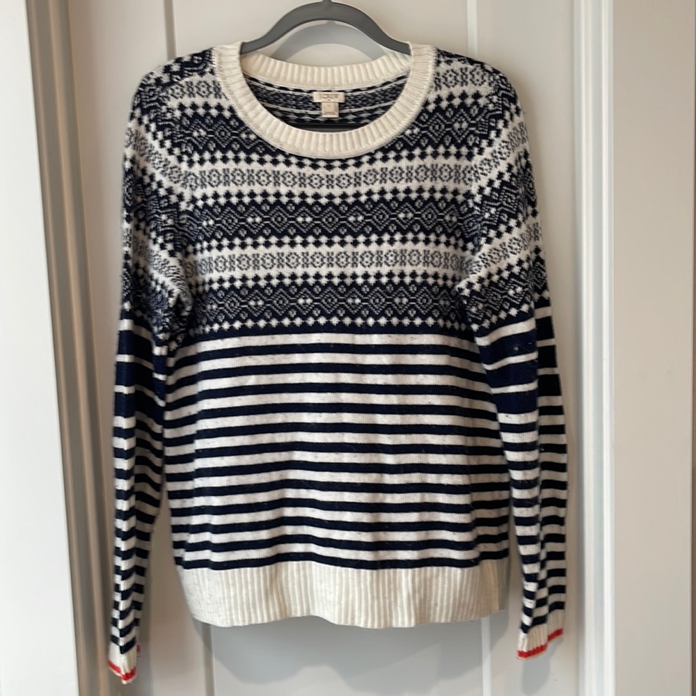 J. Crew Fair Isle Sweater